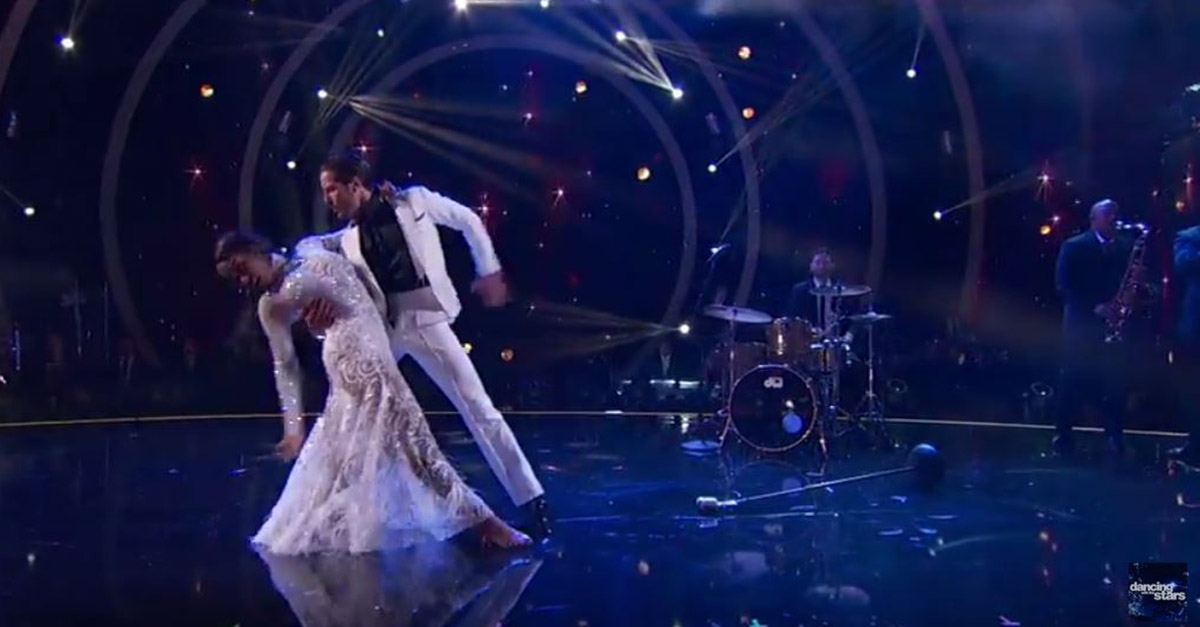 Two-time champ Val Chmerkovskiy is clearly ready to defend his “DWTS” title with this incredible quickstep