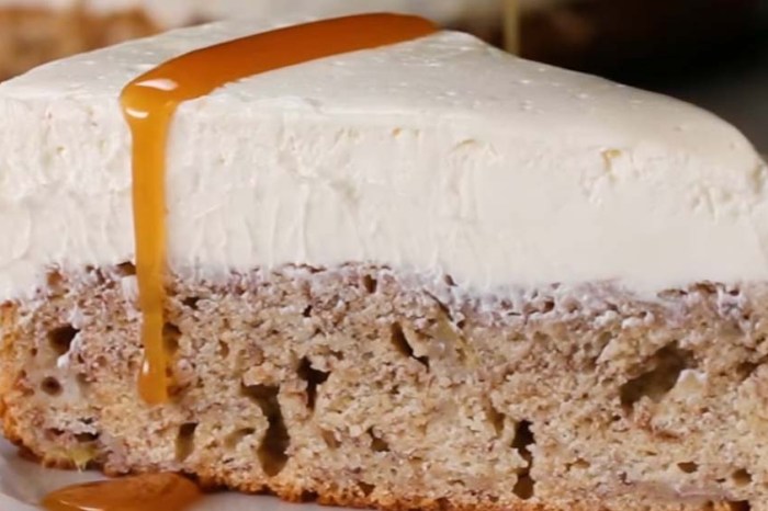 It’s cheesecake on top, but wait until you see what’s on this dessert’s bottom layer