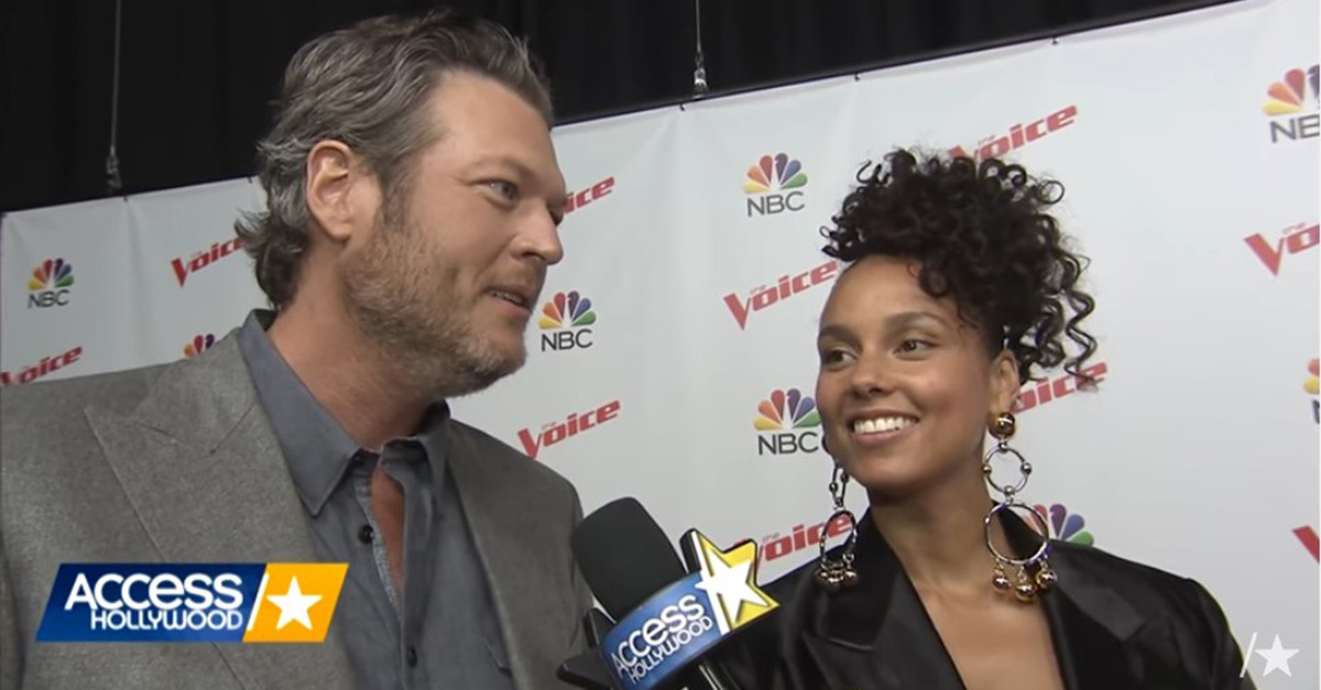 Sounds like Blake Shelton is being accused of being jealous on “The Voice”