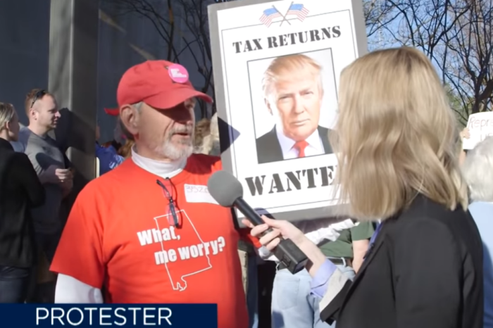“The Daily Show” hits the streets to find the paid liberal protesters hiding in dissenting crowds