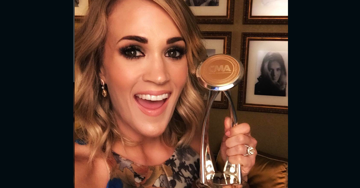 Carrie Underwood has worked her butt off for this major award