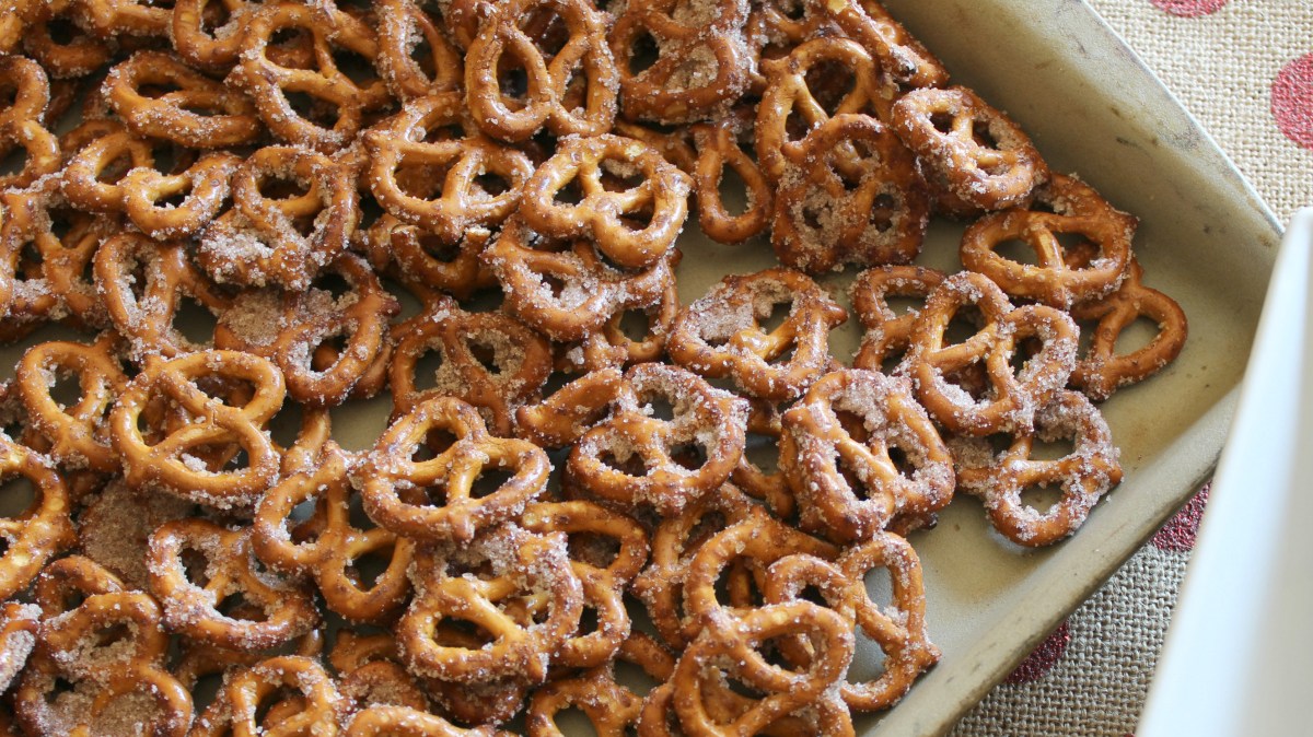 Cinnamon sugar pretzels are salty and sweet, have 4 ingredients, and everyone loves them