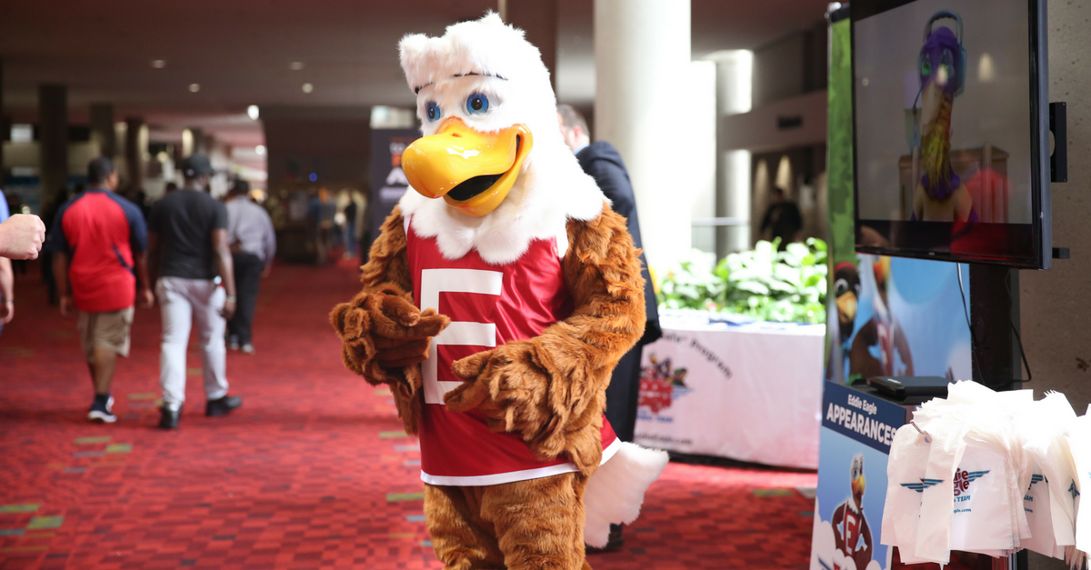 How the NRA’s Eddie the Eagle teaches gun safety to parents and kids Rare