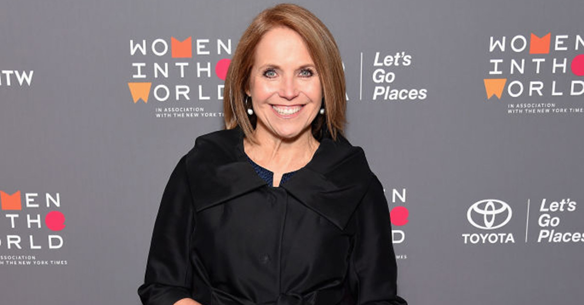 Katie Couric Said She Experienced Sexism In The Workplace Rare