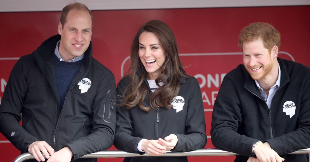 Prince William, Duchess Catherine and Prince Harry unite to cheer runners on at the London Marathon