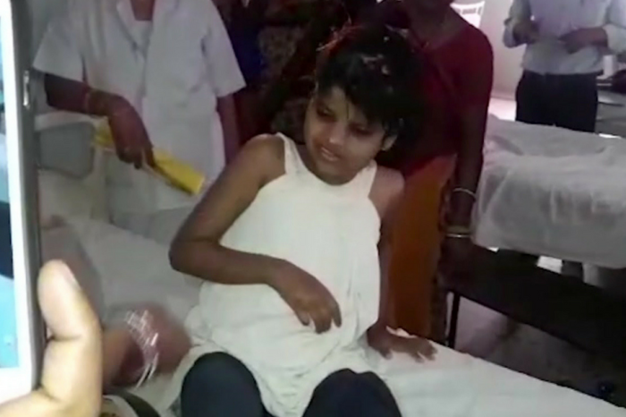 Indian couple claims “Mowgli girl” who was found living in a forest with a troupe of monkeys is their daughter
