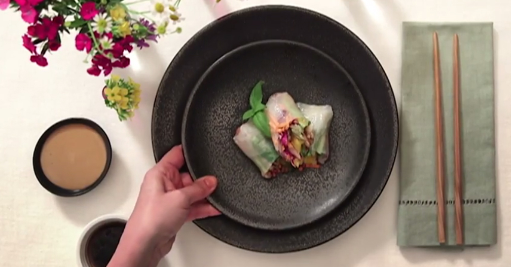 Indulge in the flavors of the season with easy homemade summer rolls