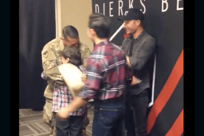 Watch as this military family gets the surprise of their life