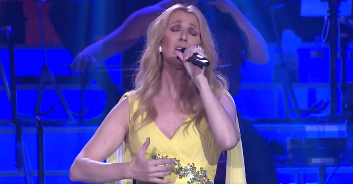 Flashback Celine Dion Sings 1st Ever Live Performance Of The New Beauty And The Beast Song Rare