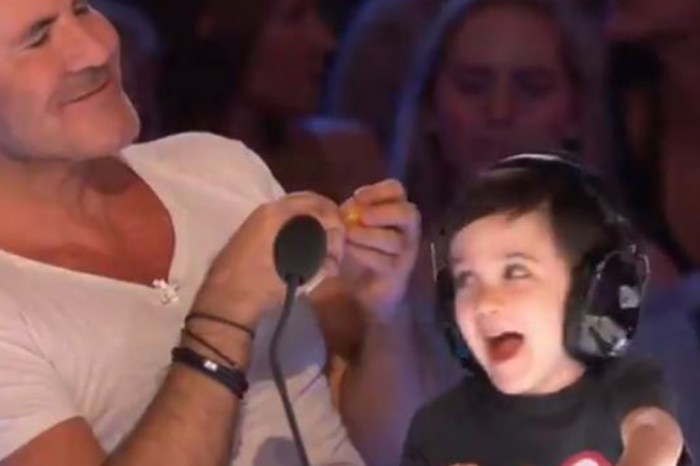 Flashback: Simon Cowell’s Adorable Son Took Over the Buzzer on “America’s Got Talent”