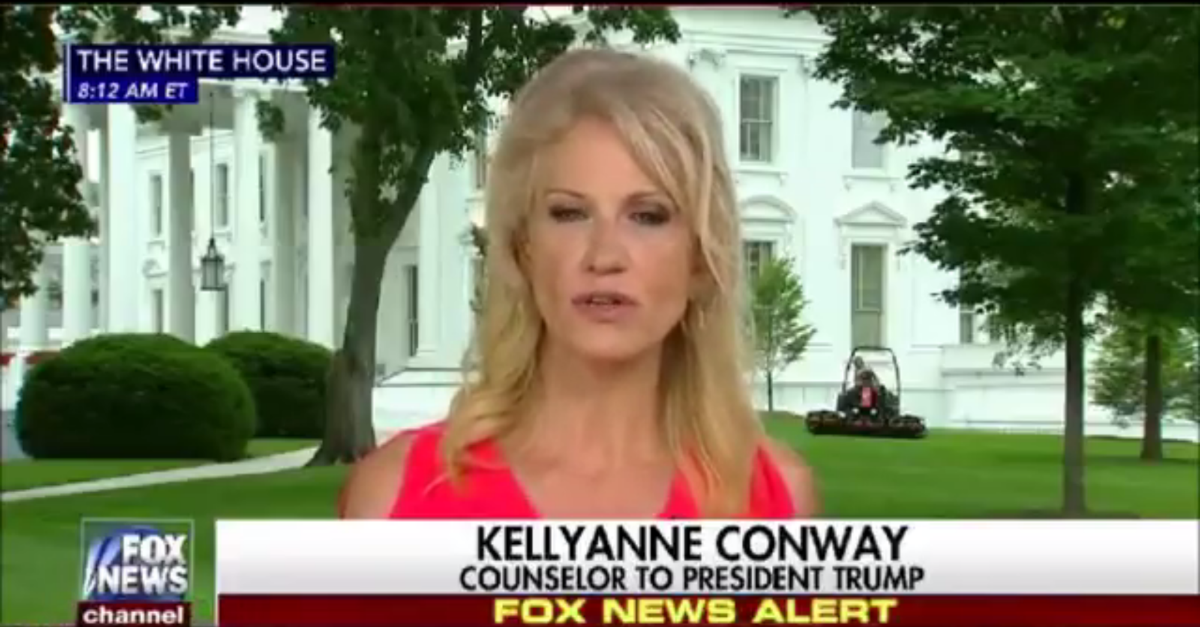 Following a contentious interview, Kellyanne Conway is ready to see an NBC news anchor and others fired