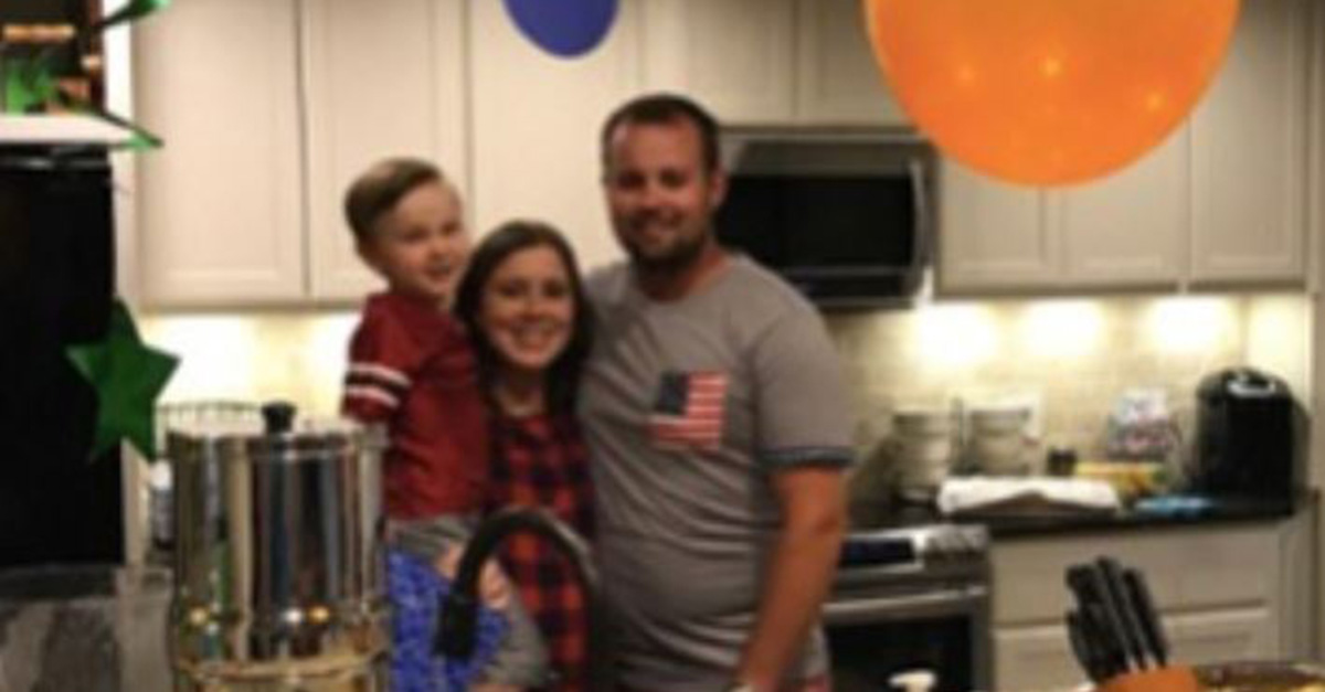 Josh Duggar makes an appearance on social media as the family gathers to celebrate his son’s fourth birthday