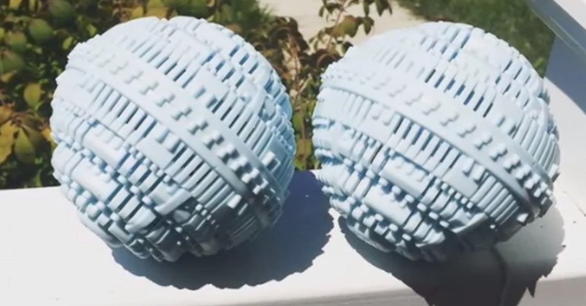 These magic laundry balls can replace your detergent for 1,000 washes