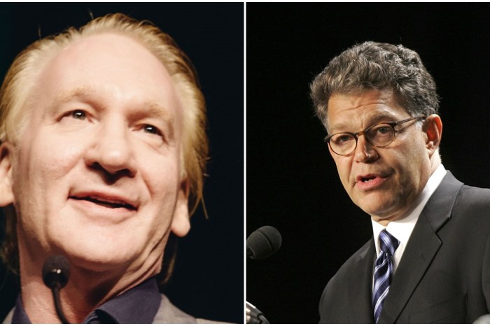 Al Franken defends Bill Maher after canceling “Real Time” appearance: “He’s not a racist”