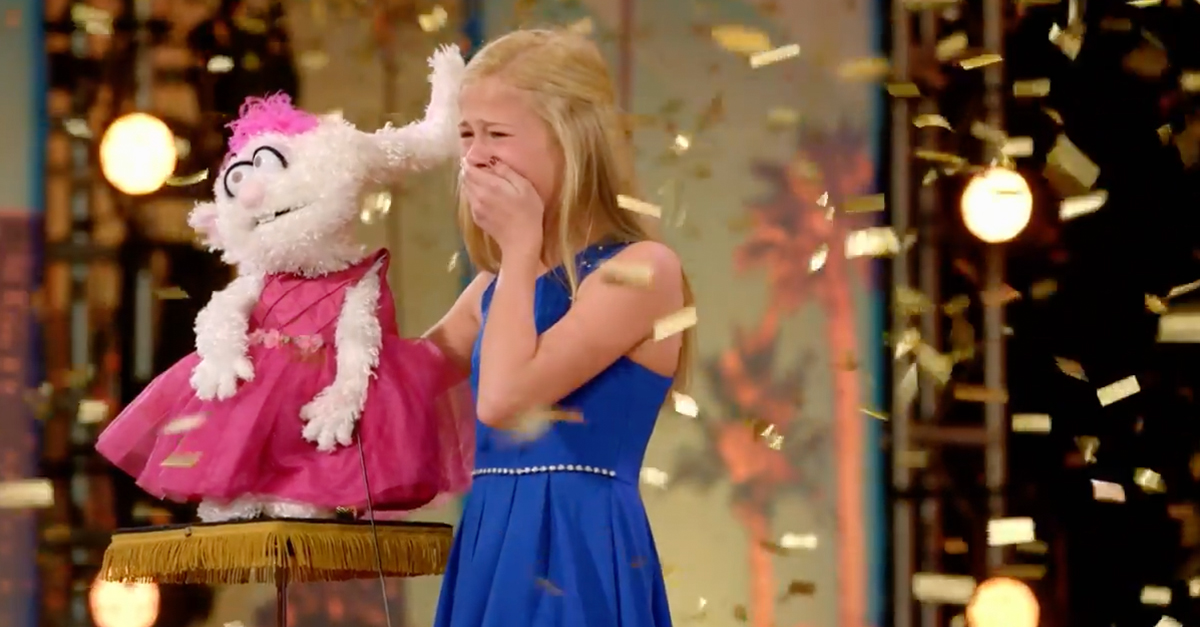This little girl’s singing ventriloquist act blew away the “America’s