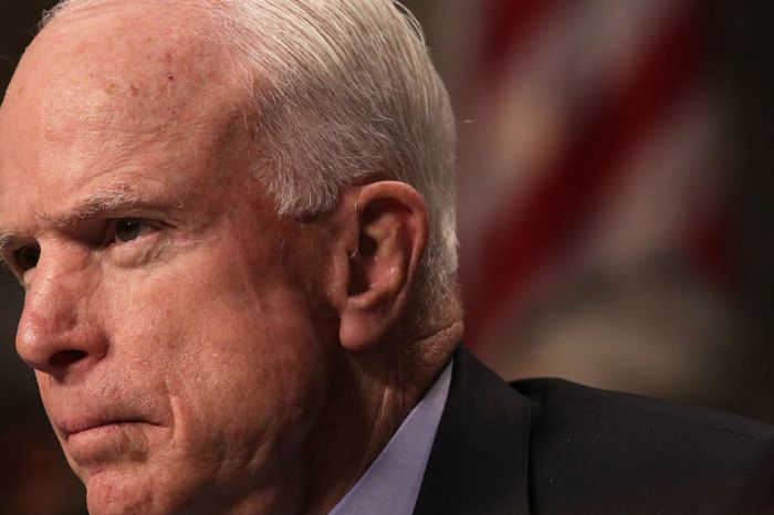 McCain wants caution before rushing health care. He should do that with foreign policy