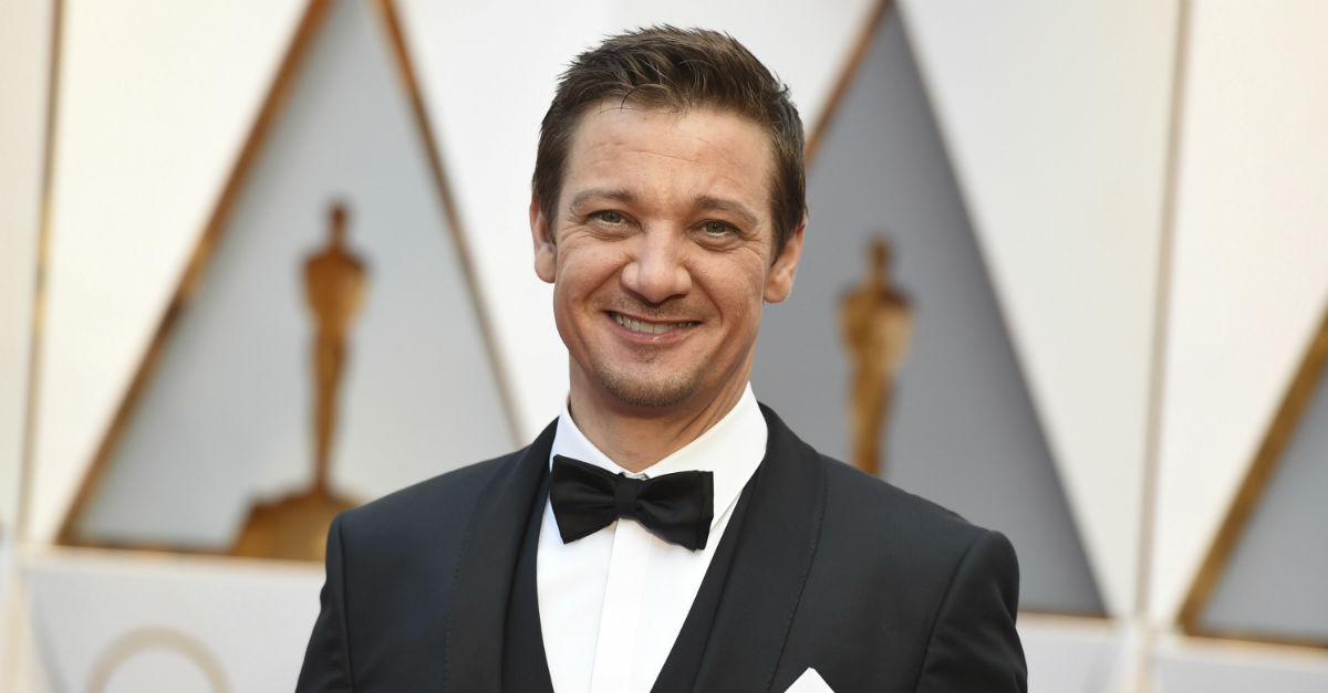 Jeremy Renner reveals that he suffered some major injuries while filming a stunt, but he’s taking it really well