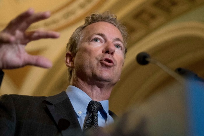 Rand Paul slams Republicans for voting against his amendment to cut $43 billion in spending