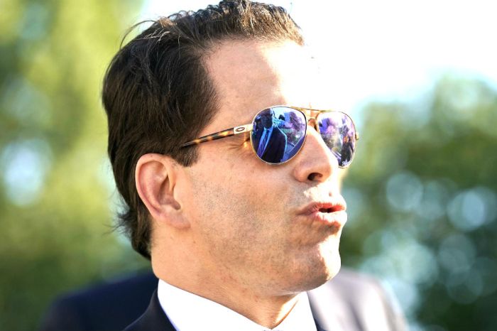 Scaramucci becomes the sacrificial pawn, but he may not be out of the game just yet