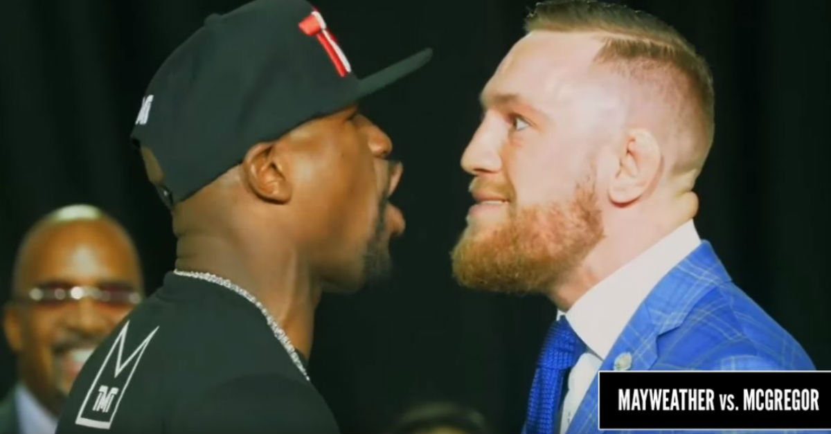Conor McGregor and Floyd Mayweather got the bad lip treatment and this is better than the fight