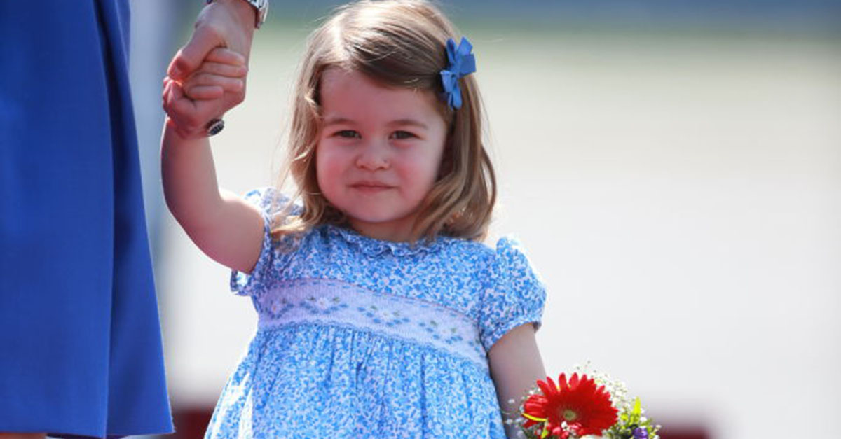 Princess Charlotte is taking tennis lessons at 2 years old ...