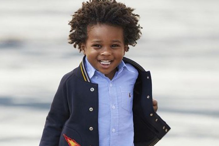This celebrity’s baby boy just landed his first modeling contract, and the pics couldn’t be cuter