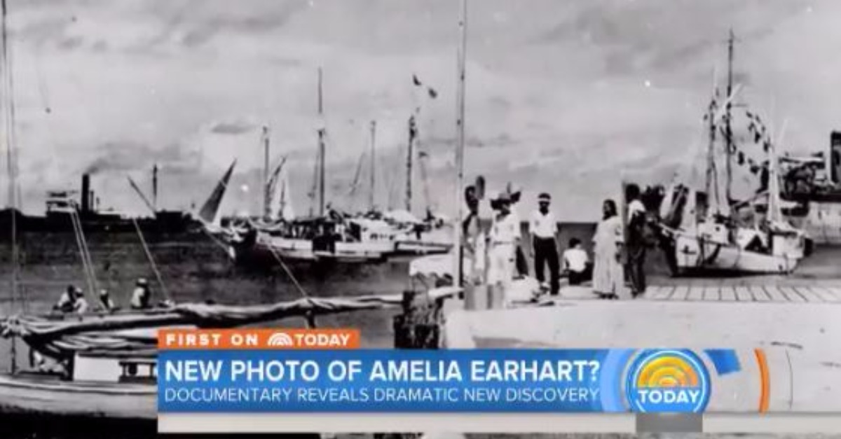 Newly uncovered photo shows Amelia Earhart may have survived her
