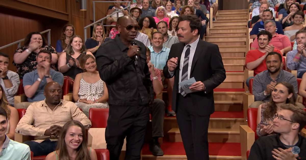 Dave Chappelle blew Jimmy Fallon’s mind when he gatecrashed “The ...