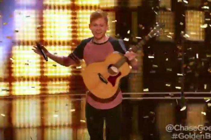 An inspiring singer and songwriter earned the coveted Golden Buzzer from this week’s “AGT” guest judge