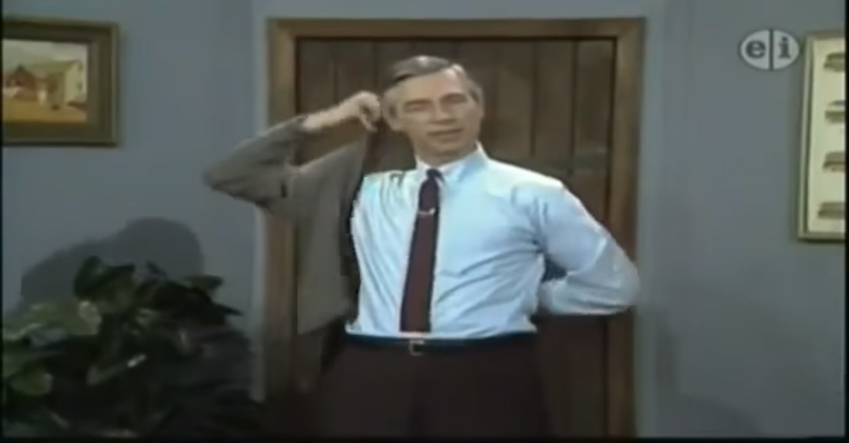 Metalheads and mash-up fans will absolutely adore this death metal version of “Mister Rogers’ Neighborhood”