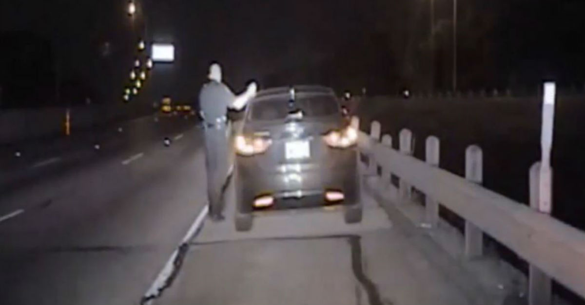 Dashcam Footage Shows The Horrifying Moment A Suspected Drunk Driver 