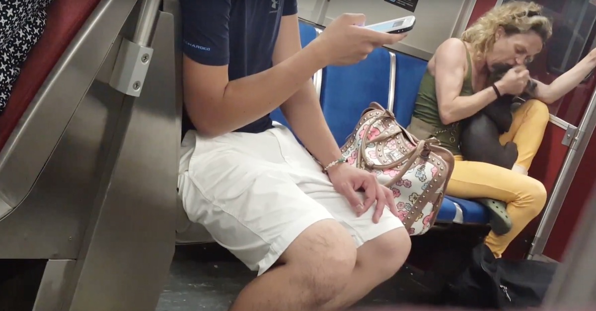 Disturbing Video Surfaced of a Woman Doing the Unthinkable to Her Dog on the Subway