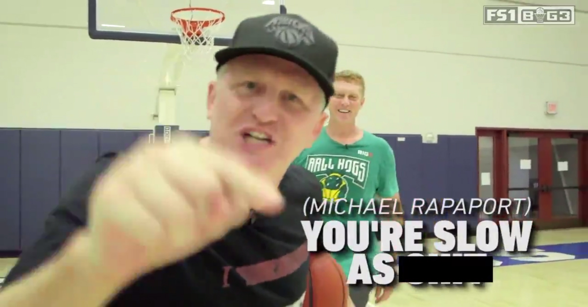 The incomparable Michael Rapaport teaches basketball fans ...