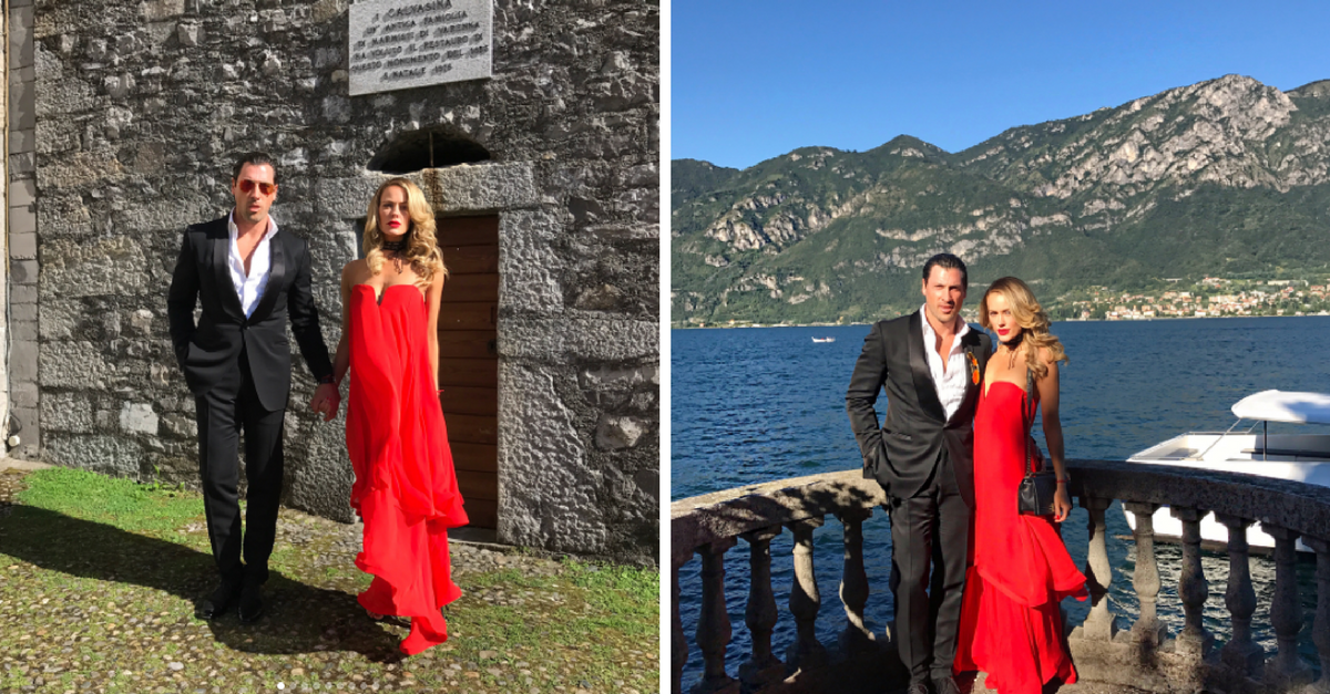 Peta Murgatroyd and Maksim Chmerkovskiy nearly stole the show at a friend’s wedding in Italy