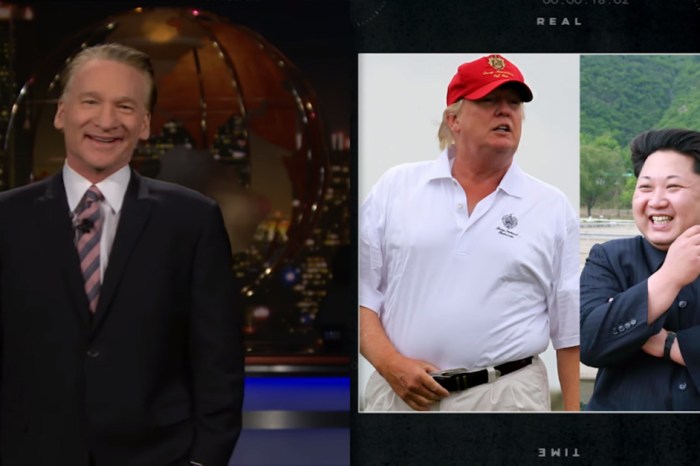 Bill Maher had a lot to say about the pissing contest between President Trump and Kim Jong-un — and none of it was pretty