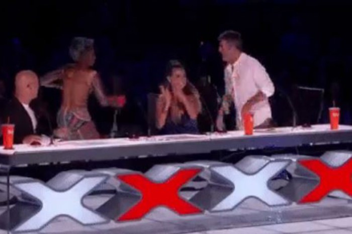 Mel B stormed off the “AGT” stage after Simon Cowell’s crude joke about her wedding night