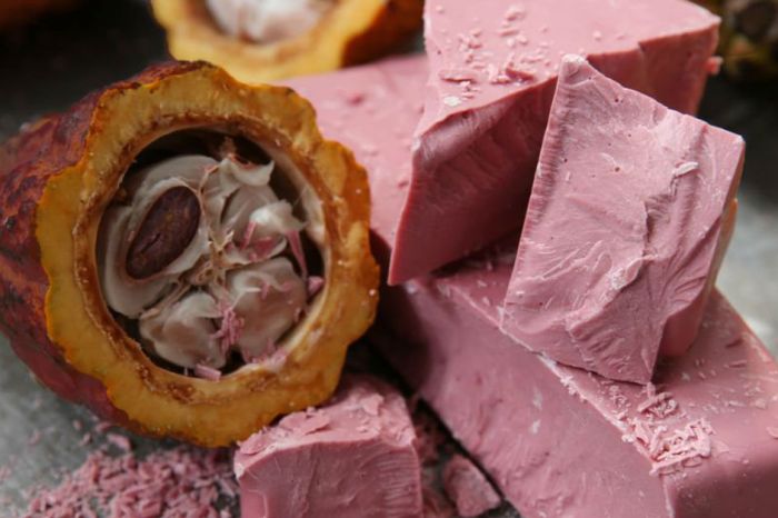 A Swiss chocolatier gifts the world a new chocolate called “Ruby chocolate”