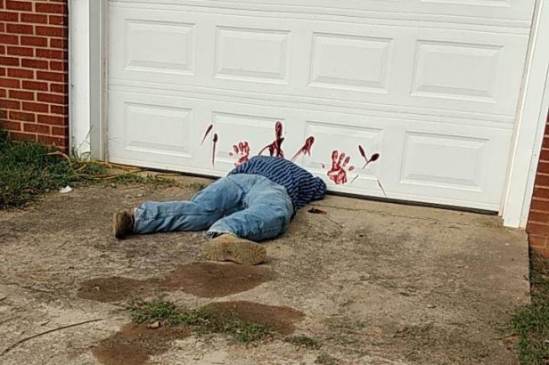 Police Tell Public to Stop Calling 911 Over Too Realistic Halloween Decoration