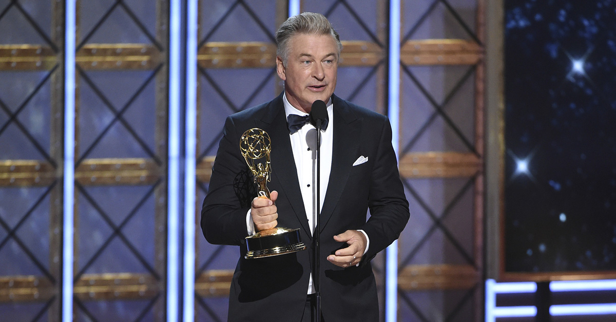 Alec Baldwin Needles Trump After Winning An Emmy For Playing Him Rare