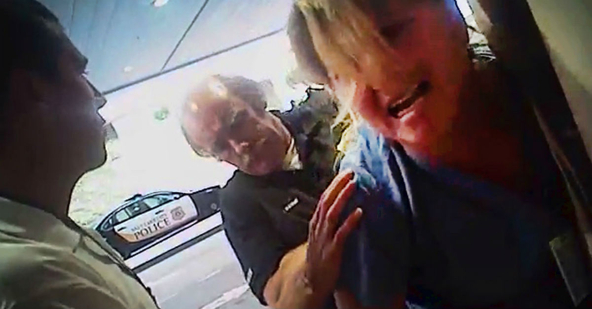 The Utah cop who manhandled a nurse and got fired isn’t going down without a fight