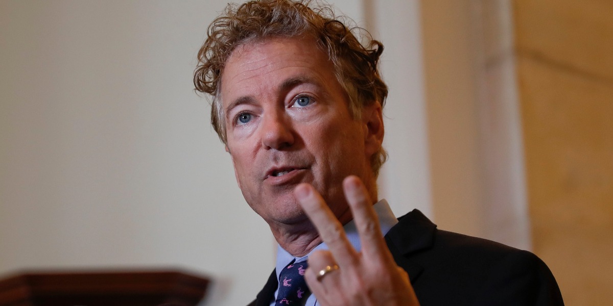 Rand Paul says he’s a “no” on the Senate budget unless it includes war spending cuts