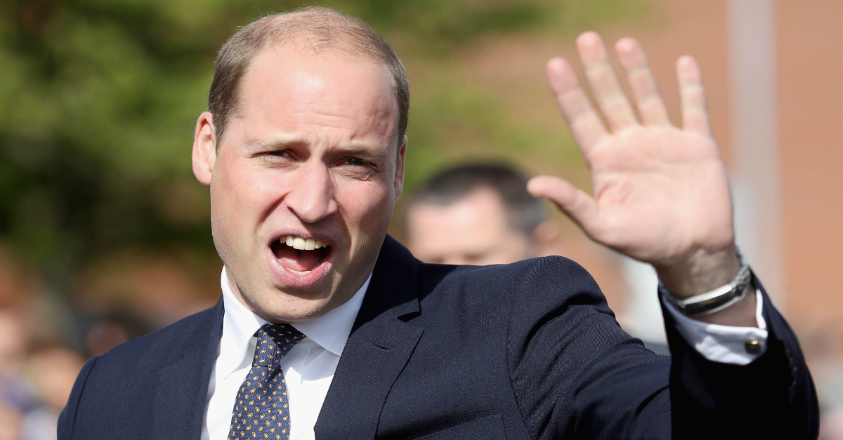 Prince William joking about his baldness to a hairstylist proves that he’s a comedy genius
