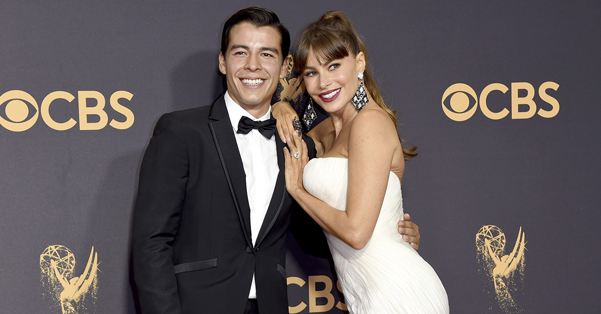 Sofia Vergara could pass for her son’s sister in these stunning pics from the Emmys