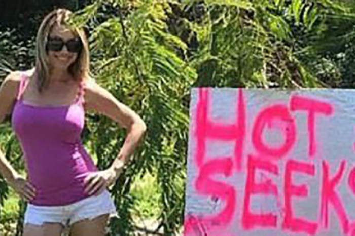 This “hot single female” found a creative way to get her power back after Irma