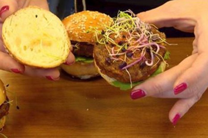 A supermarket chain in Switzerland is selling insect burgers made of mealworm larvae