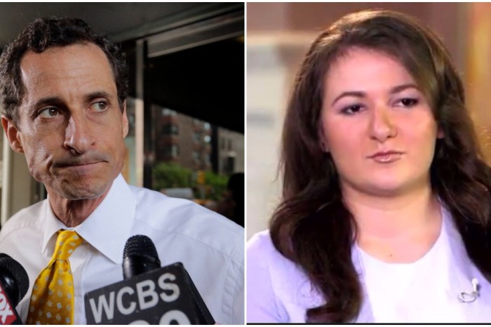 The teen who sexted the disgraced Anthony Weiner has broken her silence