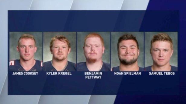 Charges are in for Chicago-area college football players in hazing case