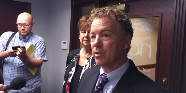Rand Paul holds up spending bill vote as government shutdown draws near
