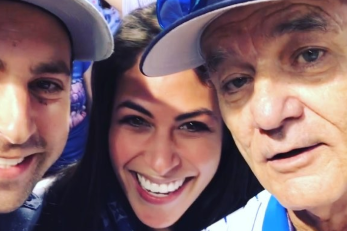 These two Cubs fans just got the best pregnancy announcement ever