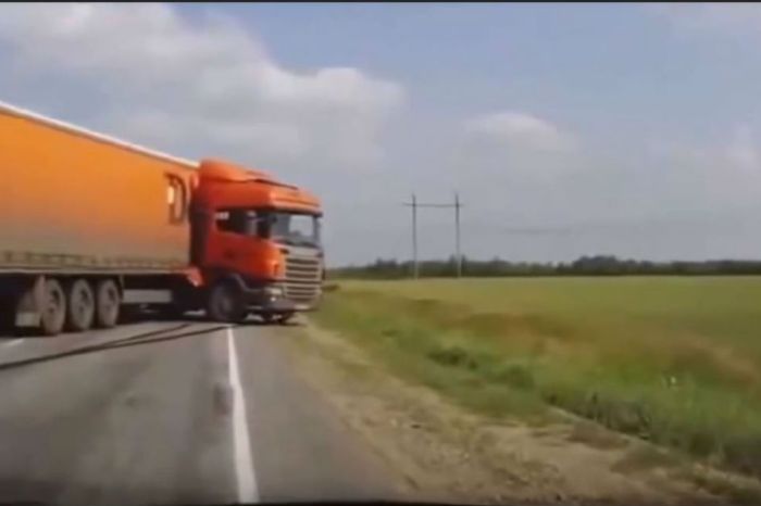 Here are ten badass minutes of truck drivers bending the laws of nature